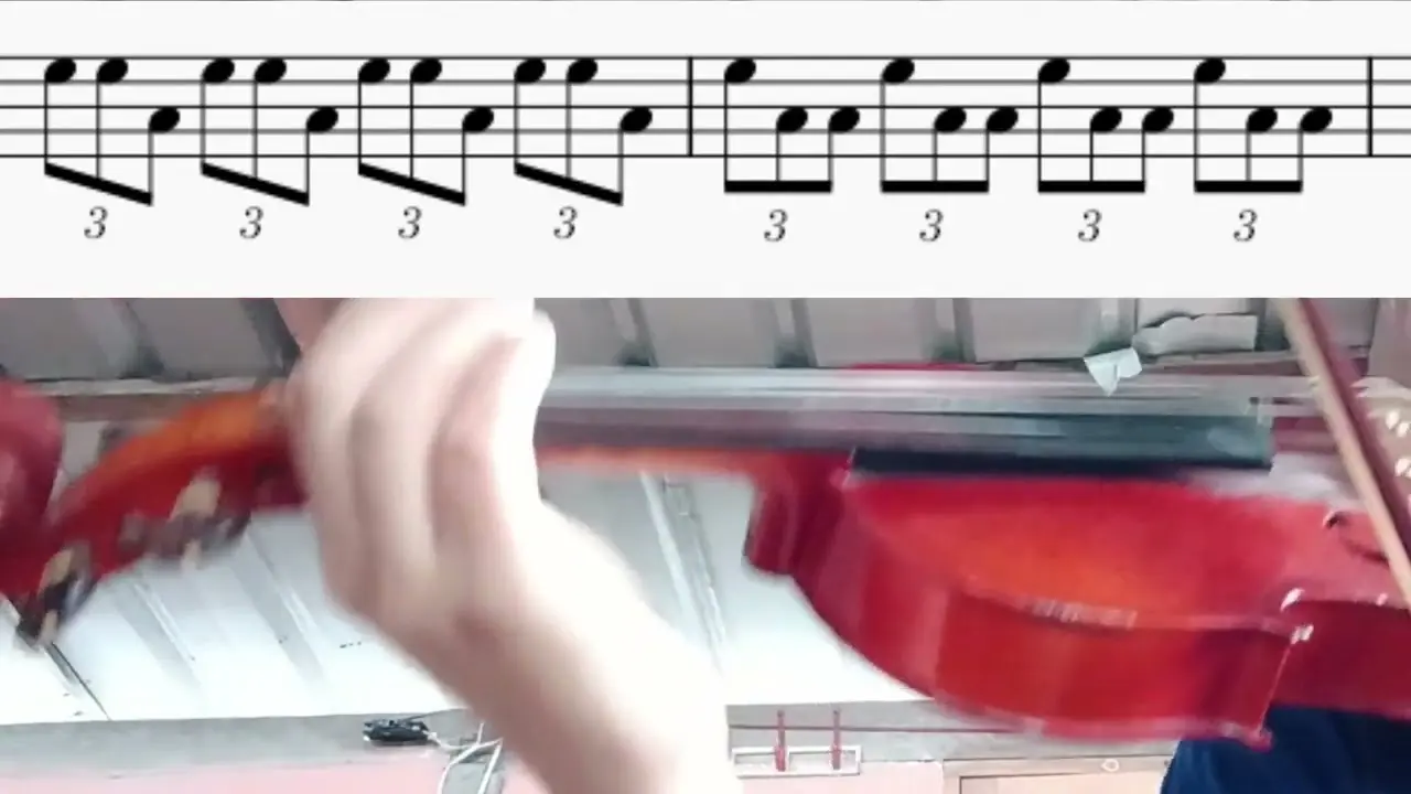 Tresillos en el violín: una técnica esencial para mejorar tu interpretación - Cuánto vale un tresillo de corcheas tresillos violin - Cuánto vale un tresillo de corcheas