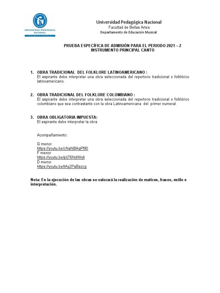Examen de Violín en la Universidad Pedagógica Nacional - Cuántos aciertos pide la Universidad Pedagógica Nacional examen violin universidad pedagógica nacional - Cuántos aciertos pide la Universidad Pedagógica Nacional