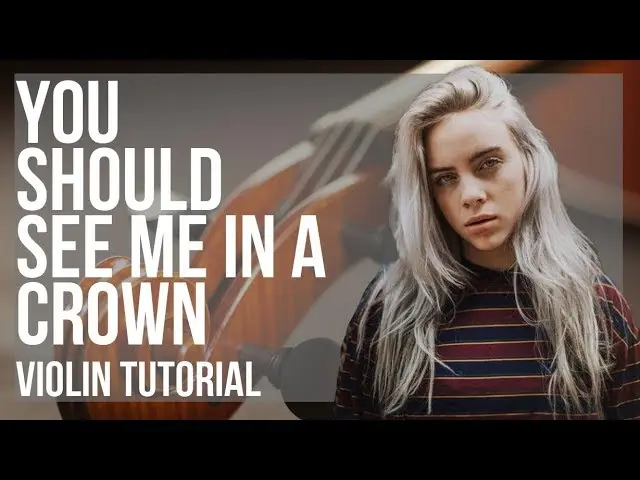 billie eilish you should see me in a crown violin - Did Billie Eilish use real spiders