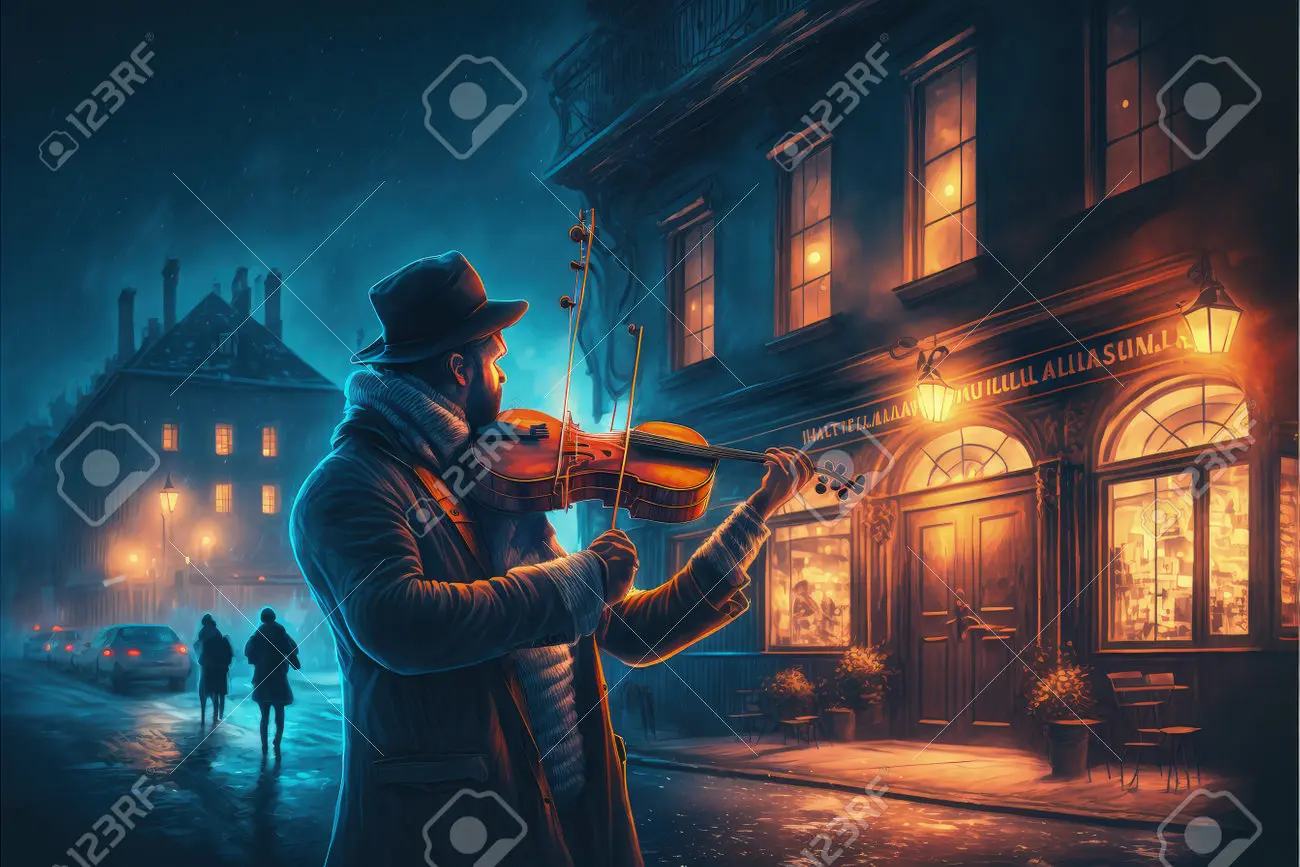 Pintura de violinista flotando sobre una ciudad: una obra maestra de Marc Chagall - Dónde vivio Chagall pintura de violinista flotando sobre una ciudad - Dónde vivio Chagall