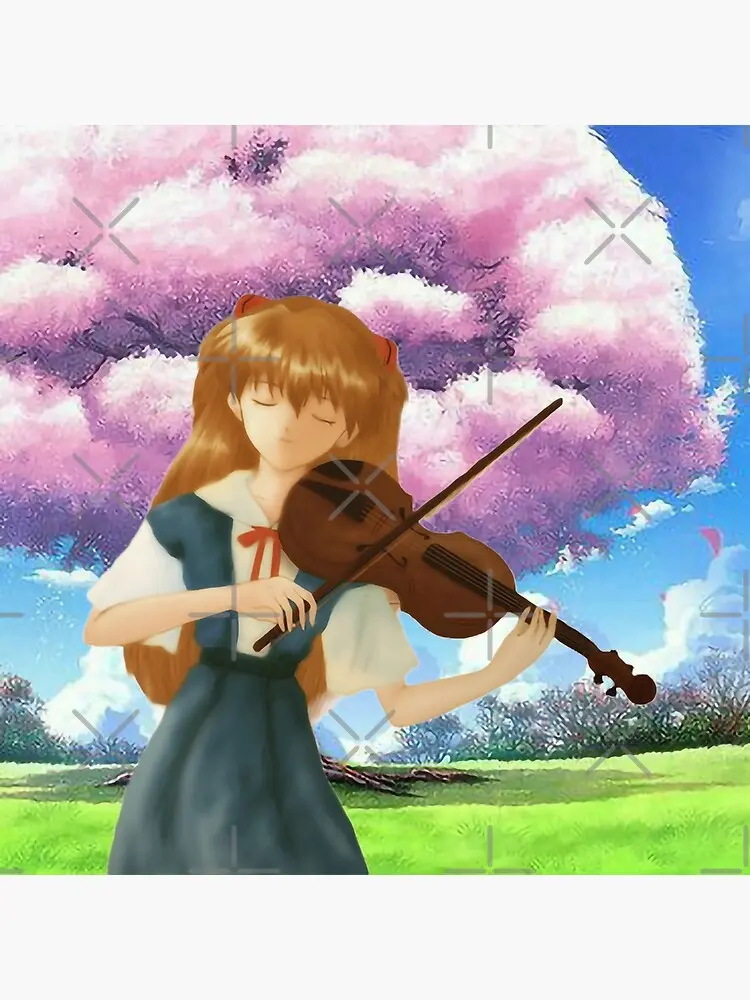 asuka violin evangelion - How did Asuka lose her eye