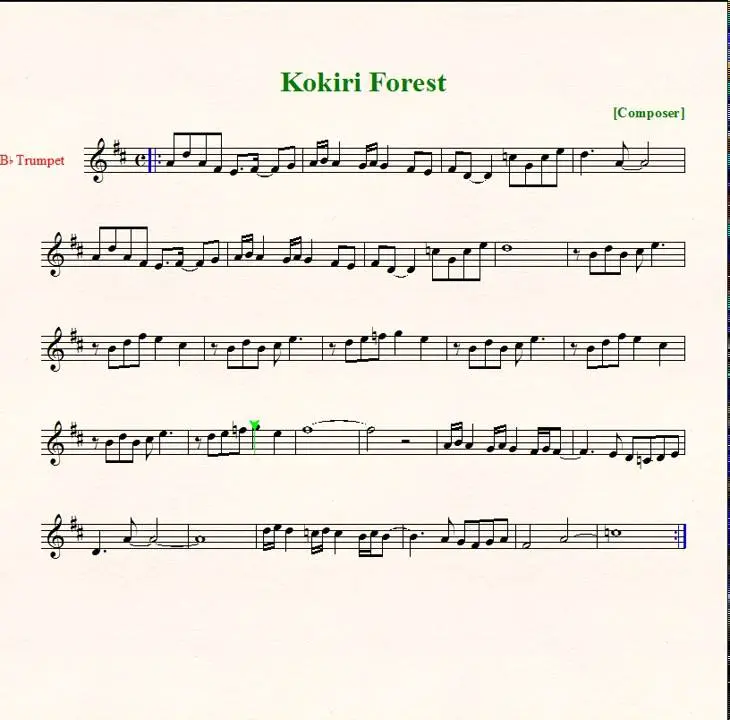 kokiri forest violin - How do you get the sword in Ocarina of Time