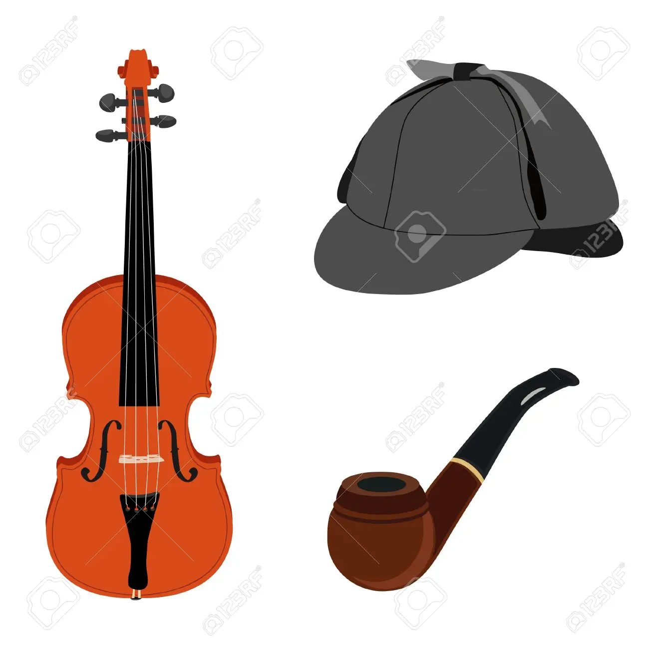 violin and pipe holmes - How good was Sherlock Holmes at violin