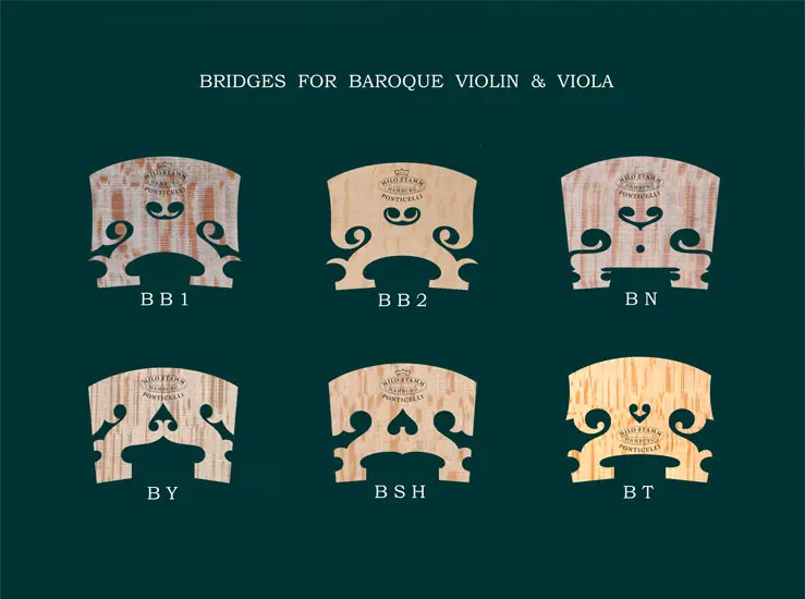 ¿Qué es un puente de violín barroco? - How high is a baroque violin bridge baroque violin bridge - How high is a baroque violin bridge
