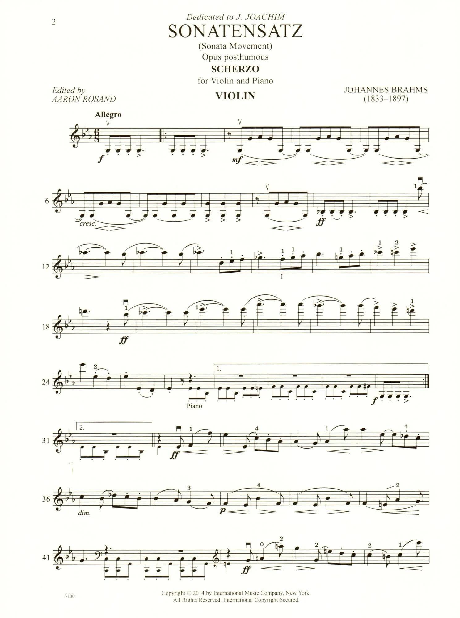 Brahms Violin Scherzo IMSLP - How many Brahms cello sonatas are there brahms violin scherzo imslp - How many Brahms cello sonatas are there