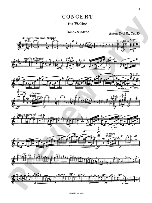Dvorak Violin Concerto Sheet - How many concertos did Dvorak write dvorak violin concerto sheet - How many concertos did Dvorak write