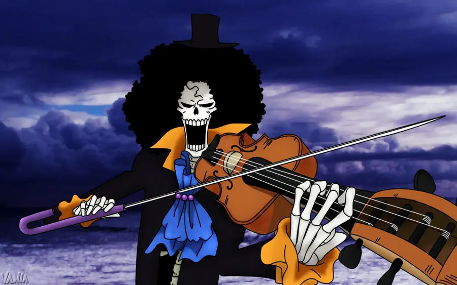Brook: El violinista de One Piece - How many instruments can Brook play brook one piece kawai violin - How many instruments can Brook play