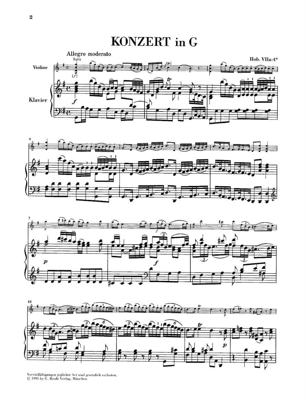 franz joseph haydn violin concerto in g dur - How many keyboard concertos did Haydn compose