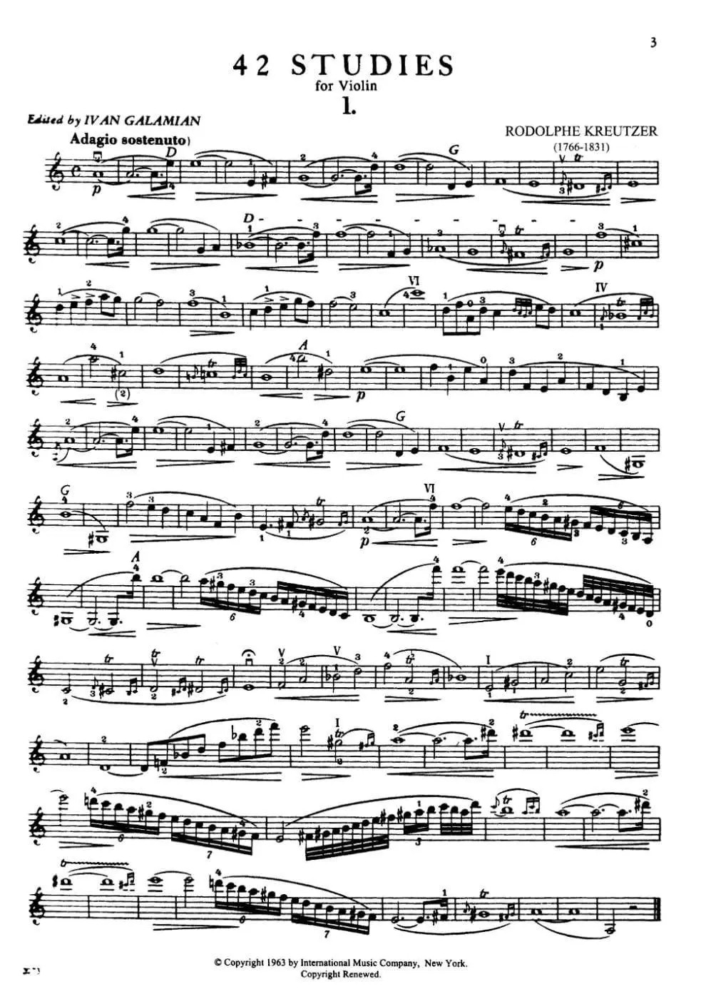 kreutzer violin studies - How many Kreutzer etudes are there