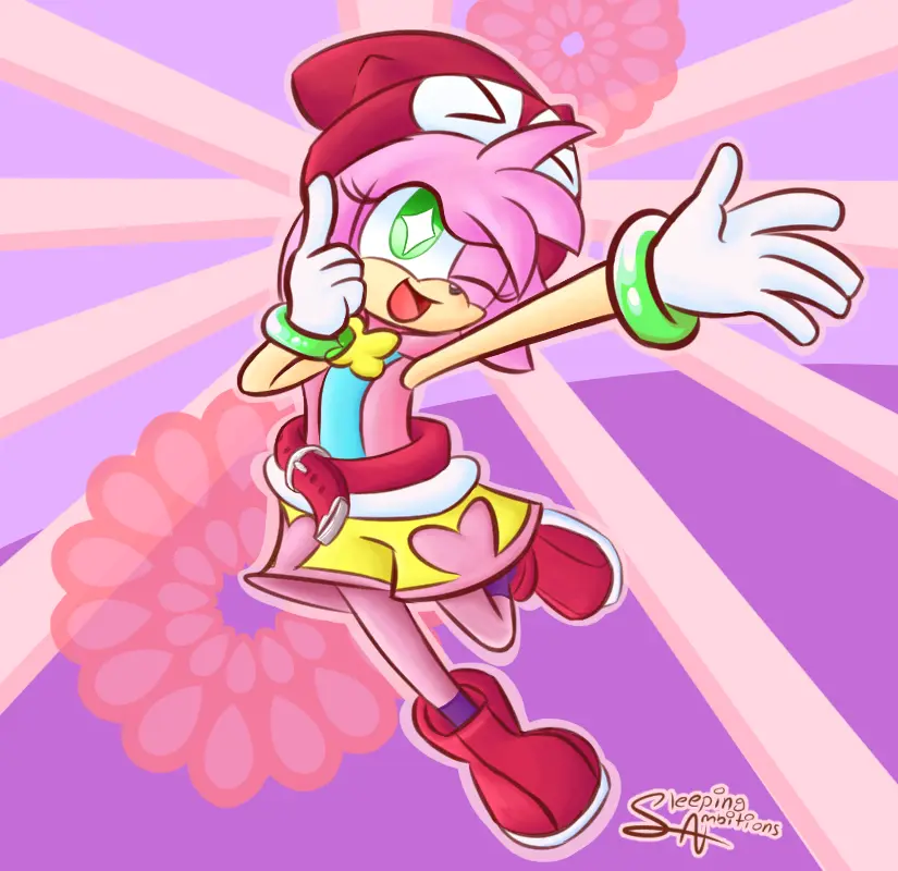 amy rose with violin - How old is Amy in Sonic Prime