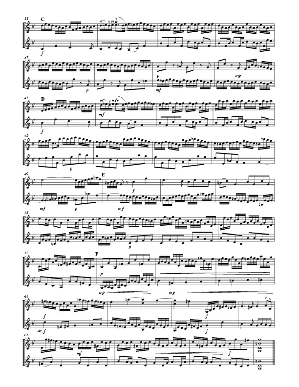 bach little fugue violin cello - Is Little Fugue in G minor homophonic