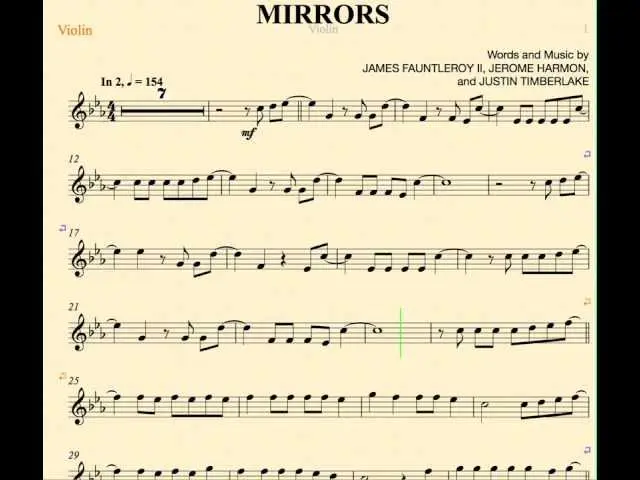 Mirrors Partitura Violin - Is mirrors justin timberlake for william and sadie mirrors partitura violin - Is mirrors justin timberlake for william and sadie