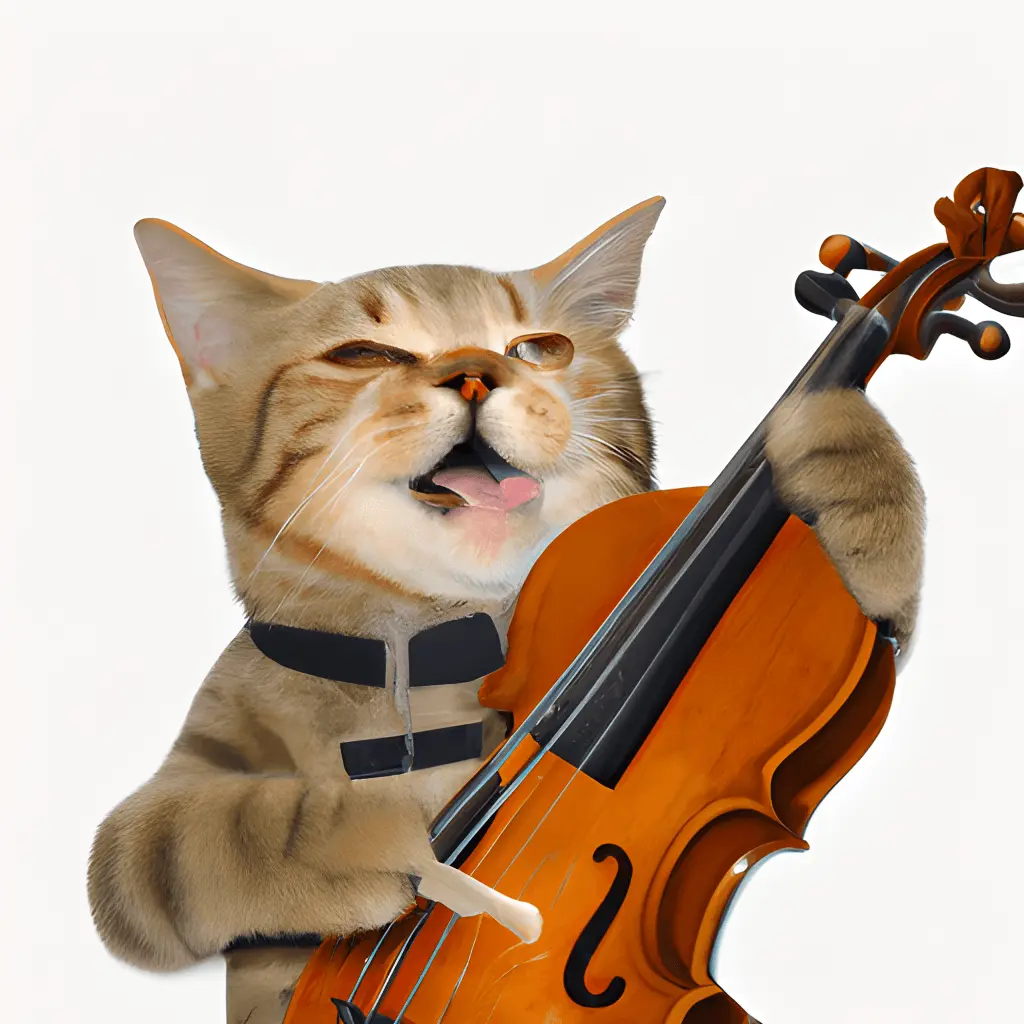gatos con violín - Los gatos tienen preferencias musicales