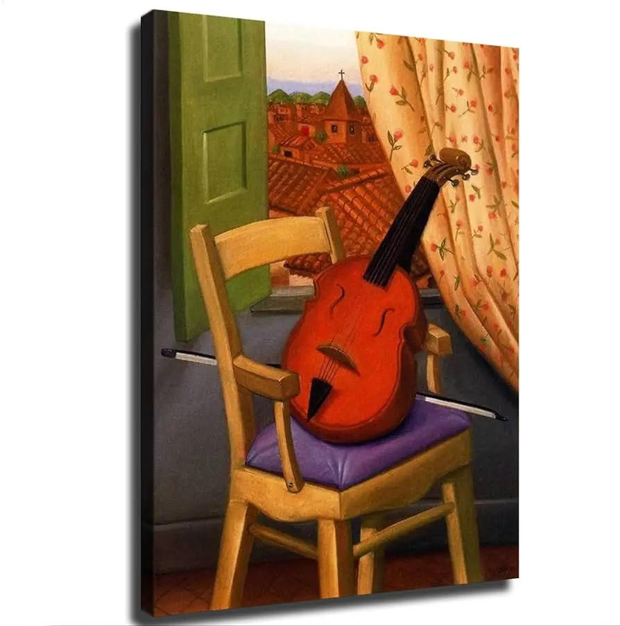 botero guitarra violin - Por qué es famoso Botero