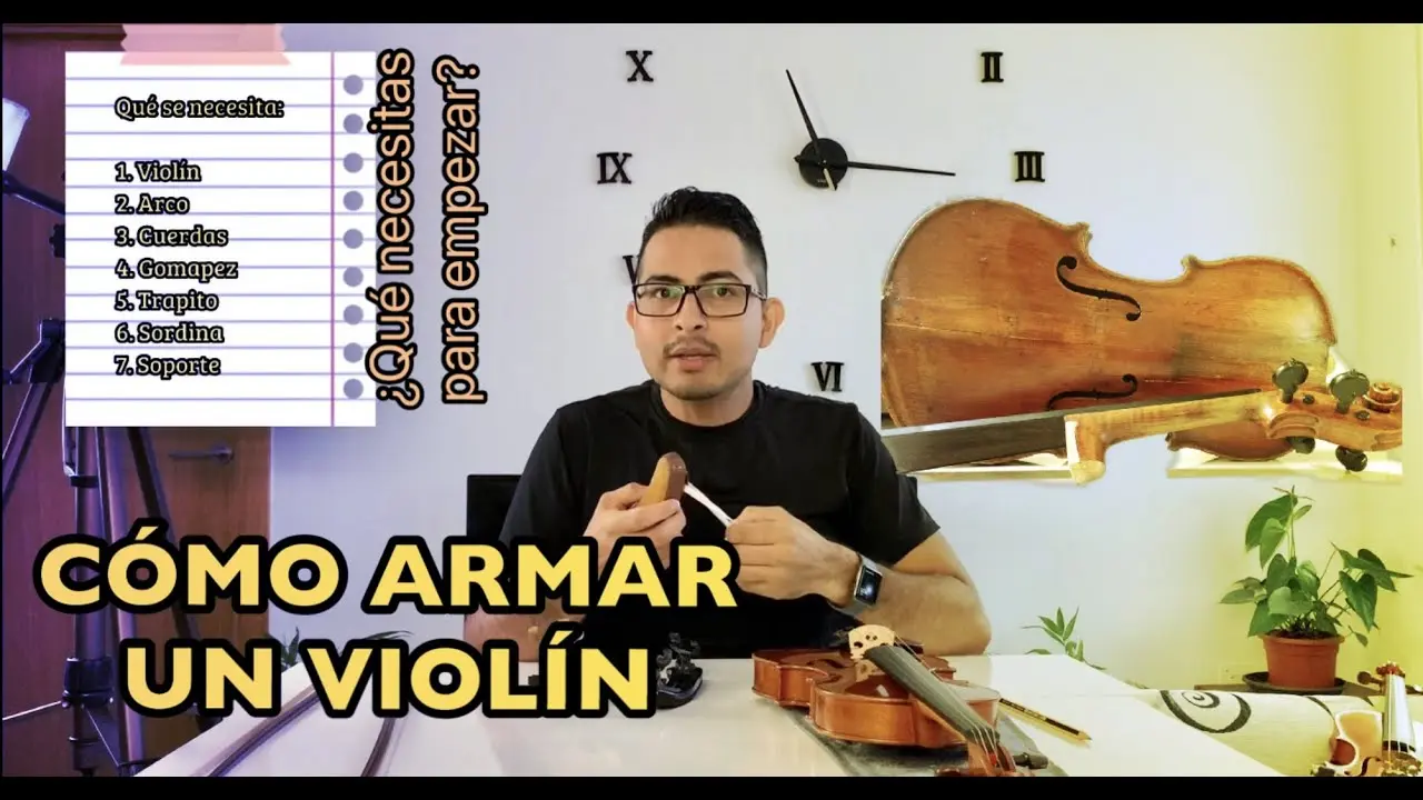 armado y desarmado de violin - Puedo reparar mi propio violín