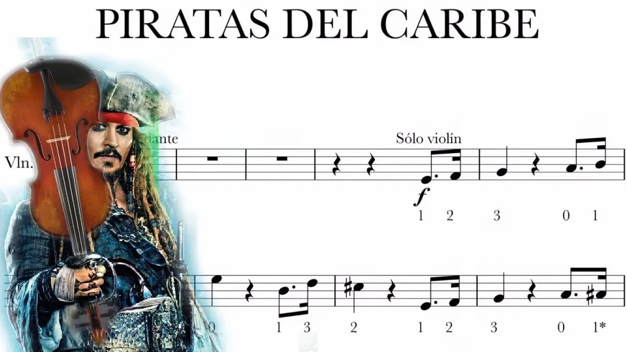 como tocar piratas del caribe en violin - Qué canción cantan en Piratas del Caribe 3 al principio