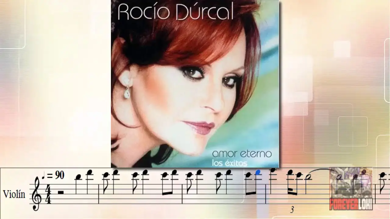 amor eterno violin rocio durcal - Qué canción le dedicó Rocío Dúrcal a Juan Gabriel