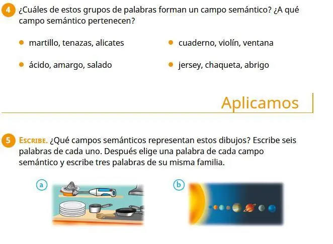 a qué campo semántico pertenece el violín - Qué es campo semántico de juguetes