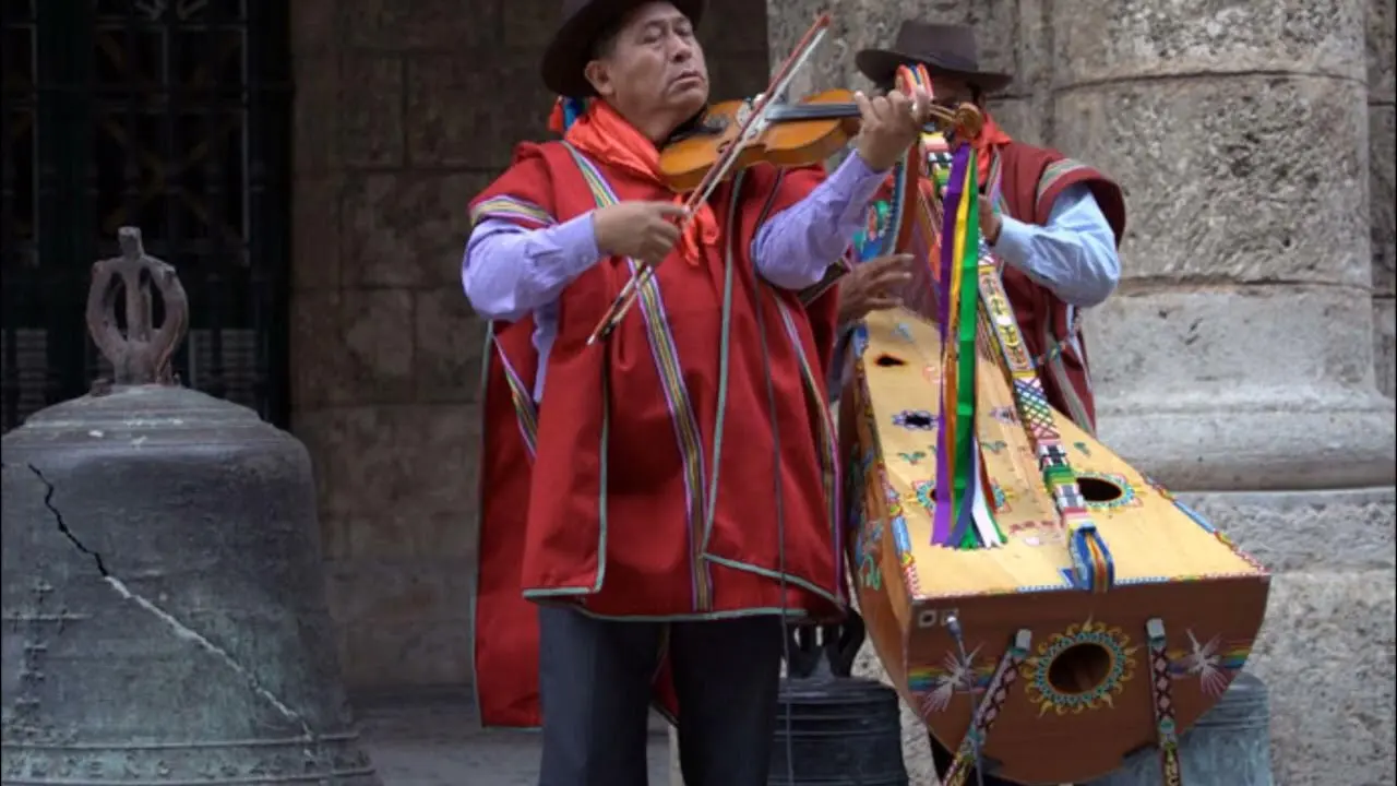 arpa violin cultura de los andes - Qué es el arpa andina