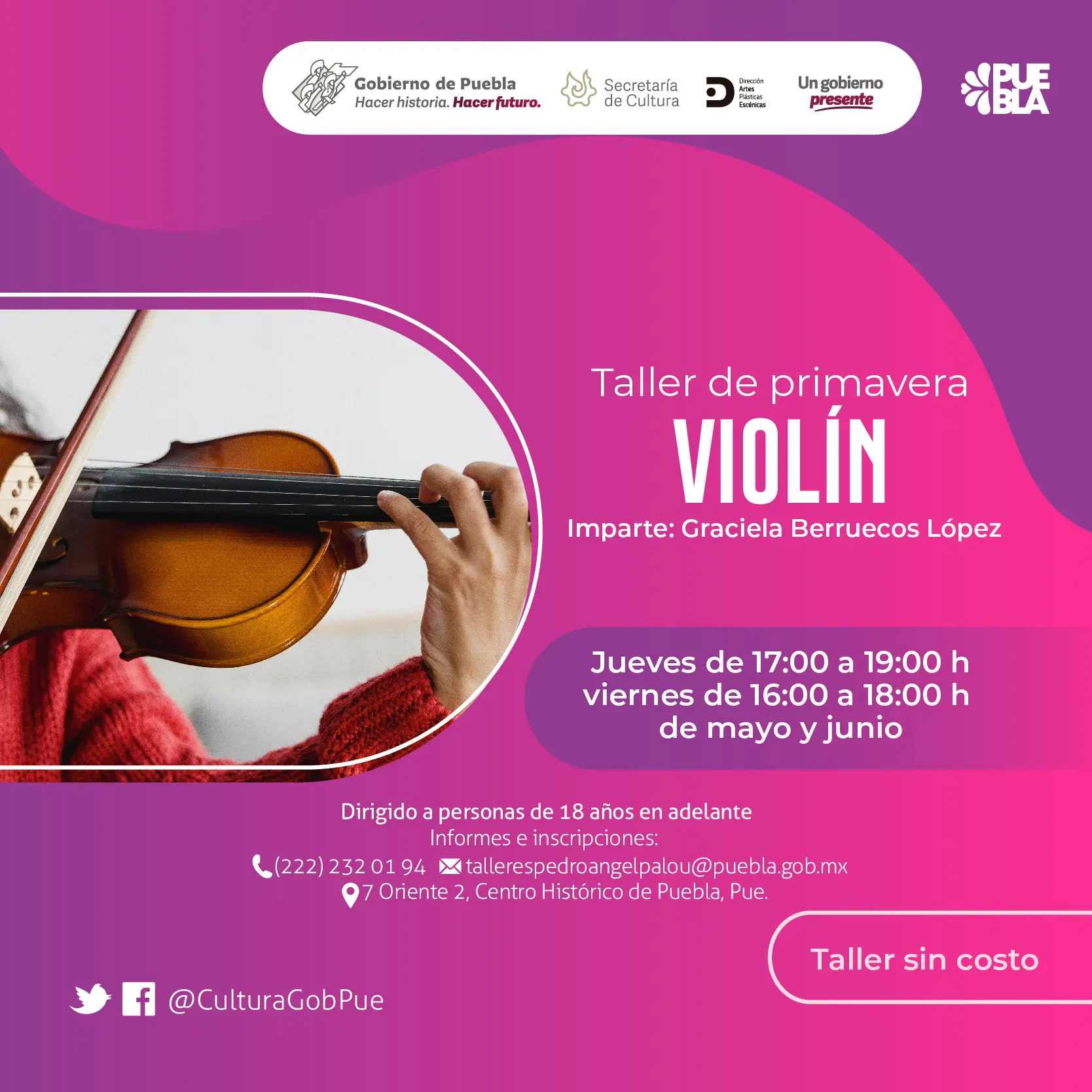 cursos gobierno de la cuidad violin - Qué es un curso musical