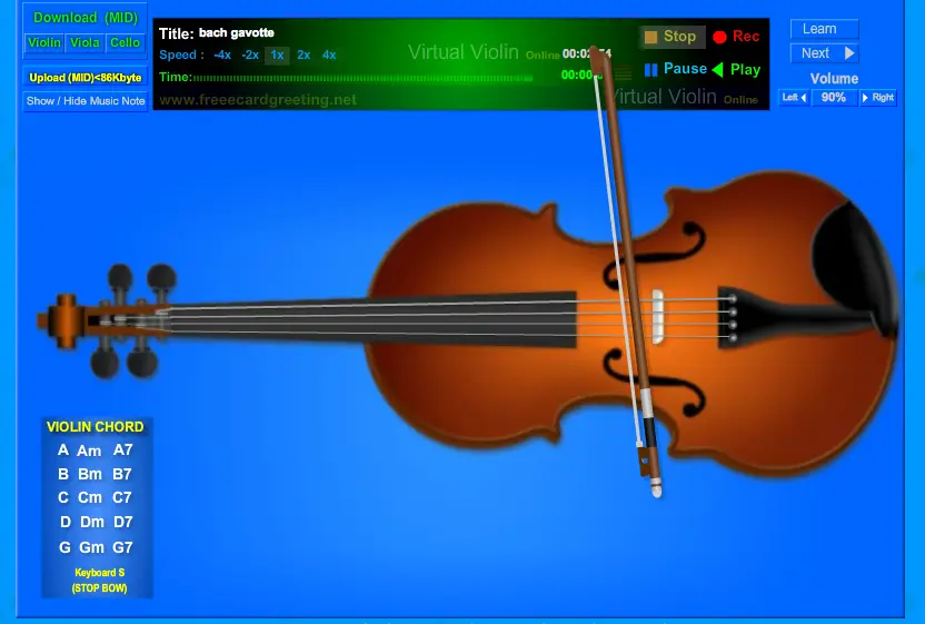 paginas para simulas el violin - Qué es un instrumento musical virtual