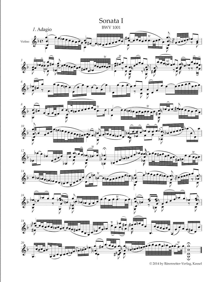 Bach Manuscript Violin Sonatas Partitas - Qué es una Partitas de Bach bach manuscript violin sonatas partitas - Qué es una Partitas de Bach