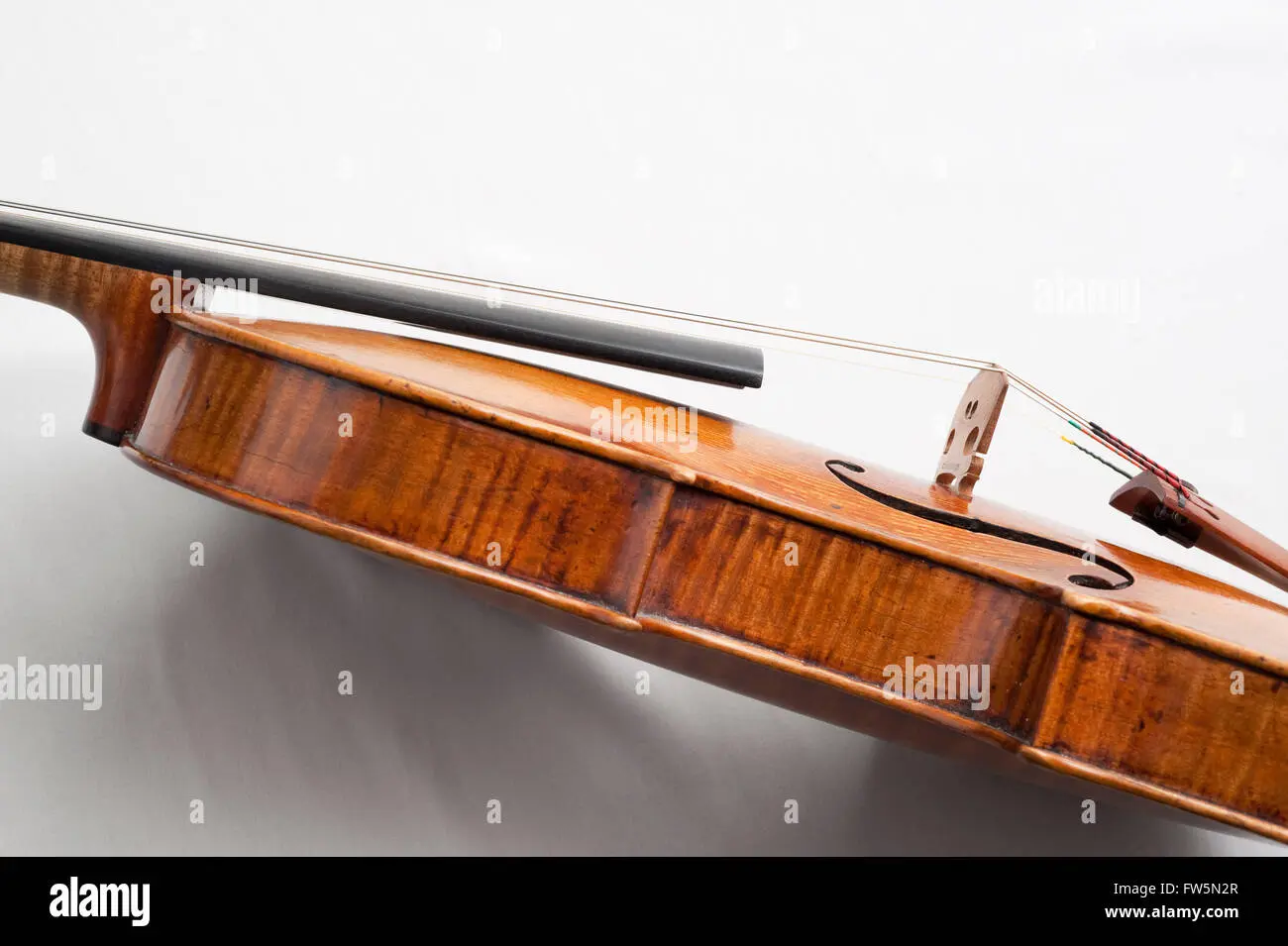 costillas adornadas de violin - Qué grosor tienen los lados del violín