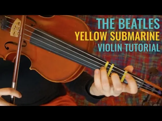como tocar con el violin yellow submarine - Qué instrumentos suenan en Yellow Submarine