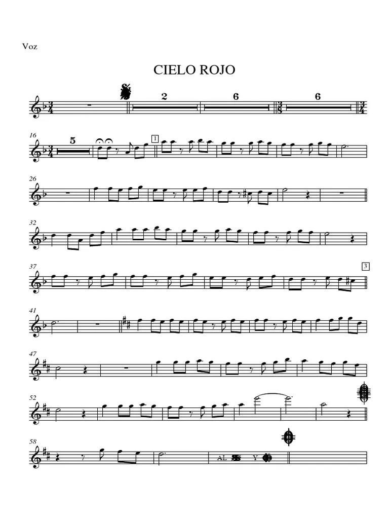 cielo rojo violin - Qué mujer canta Cielo Rojo