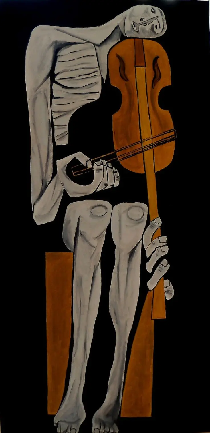 el violinista pintura de oswaldo guayasamin - Qué obra de Oswaldo Guayasamín se hizo poema