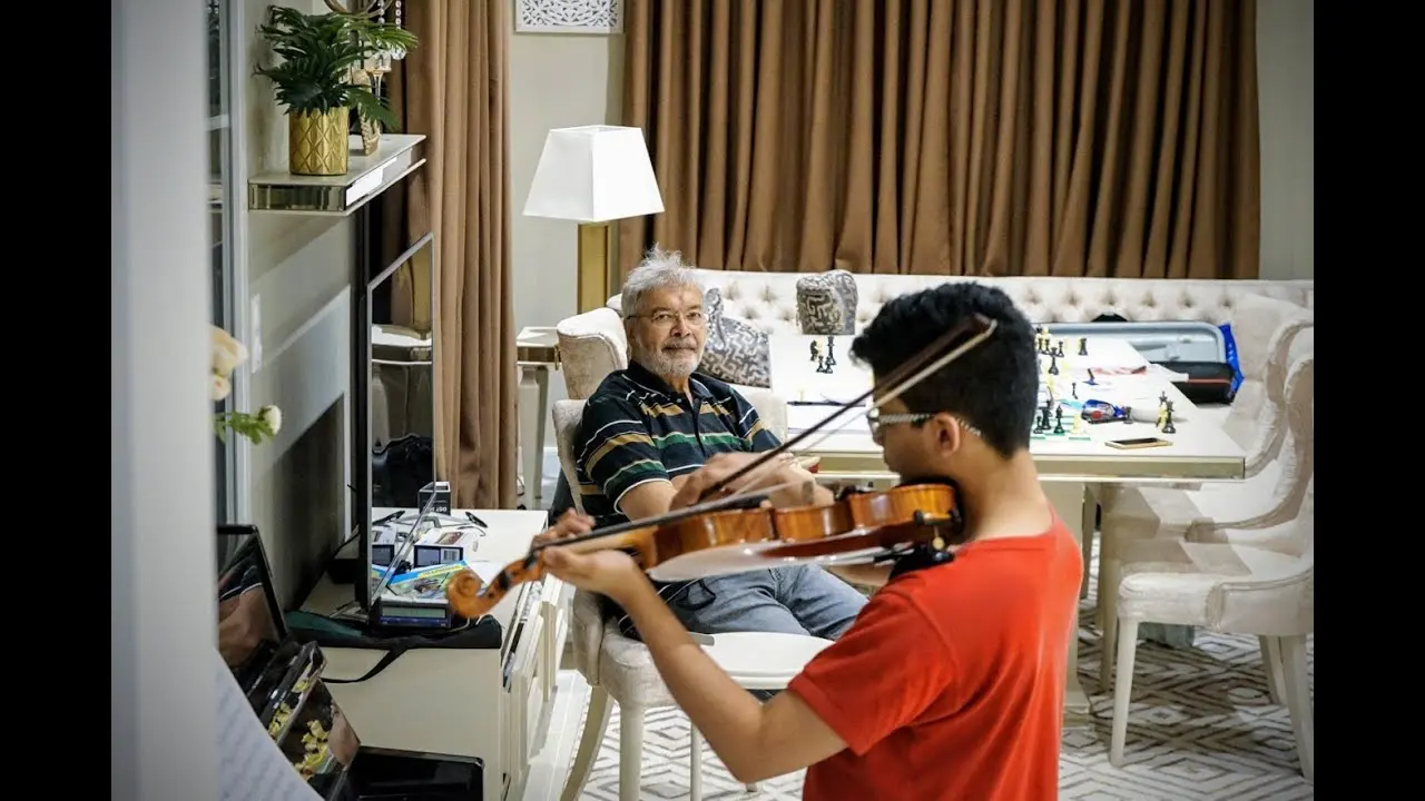 ajedrez violinista - Qué pasa en el ajedrez musical