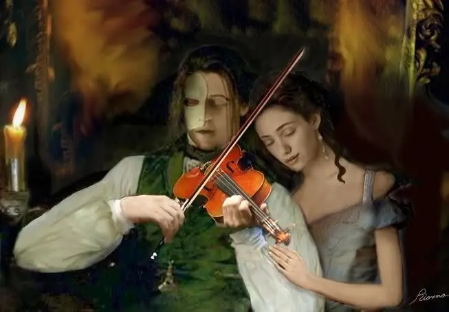 violinista el fantasma dela opera - Qué pasó con la cara del Fantasma de la Ópera