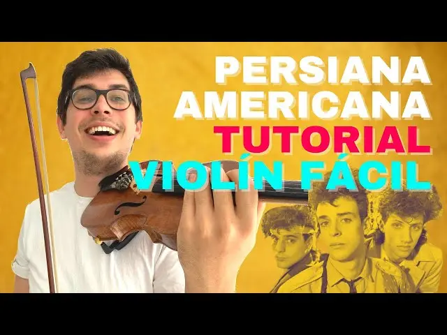 como tocar pesriana americana en el violin - Qué significa la letra de Persiana americana
