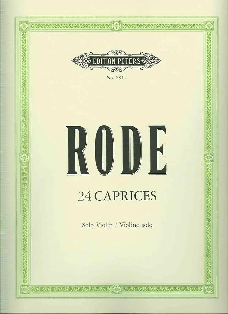 Caprichos Rode para violín - Qué tan difíciles son los Rode Caprices caprichos rode violin - Qué tan difíciles son los Rode Caprices