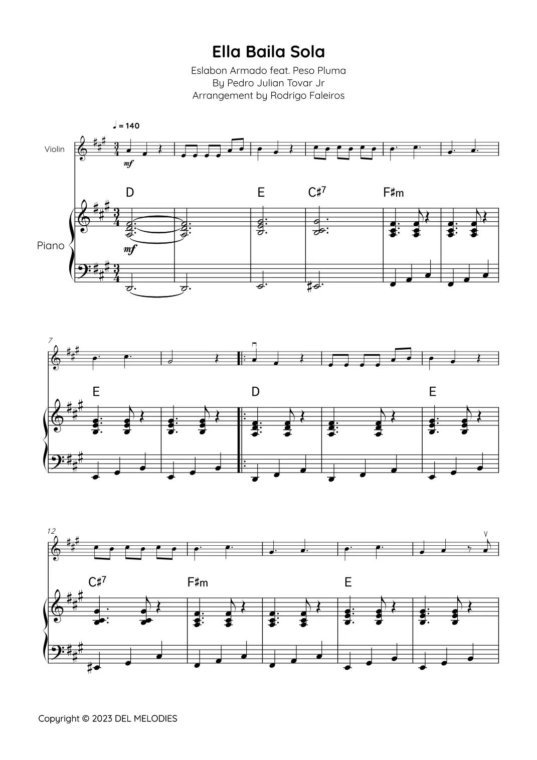 Quisiera: Ella Baila Sola Partituras para Violín - Qué tipo de música canta Ella Baila Sola quisiera ella baila sola partituras violin - Qué tipo de música canta Ella Baila Sola