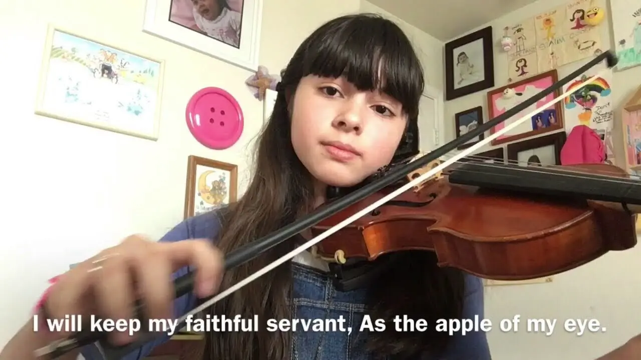 canticos del reino en violin - Quién gozará Jehová