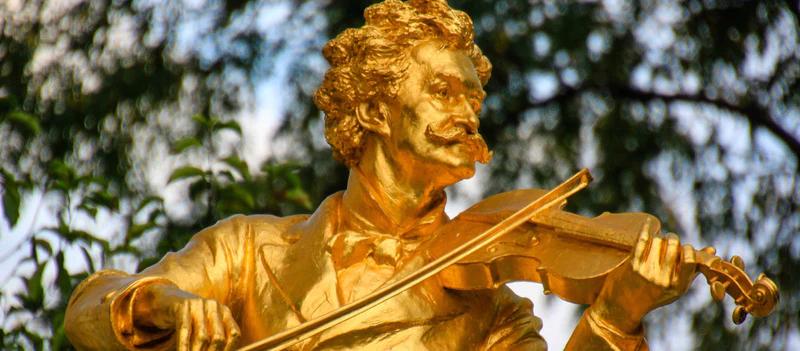 johann strauss violin - Was Johann Strauss a Catholic