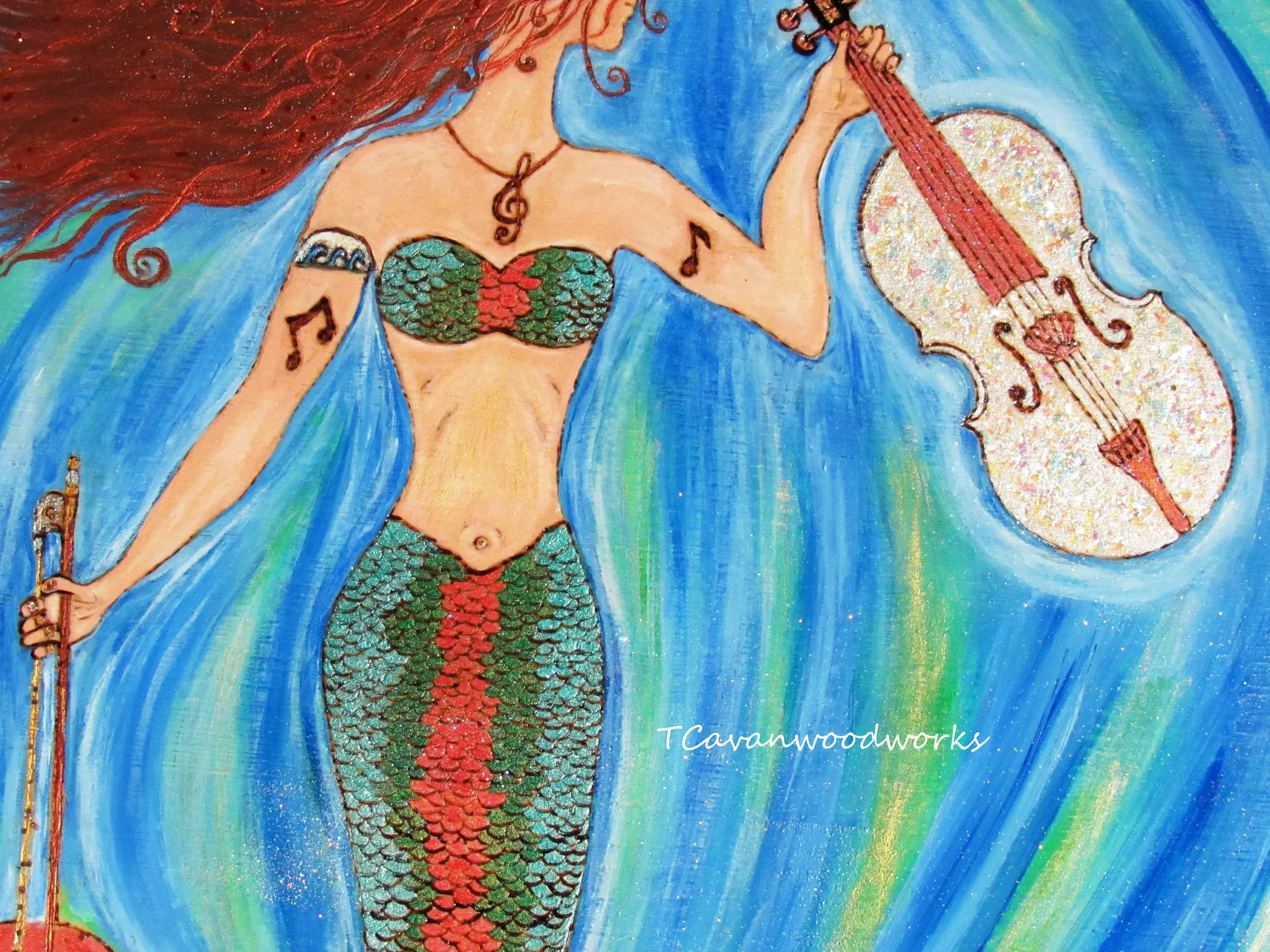 mermaid violin - What are the musical elements of under the sea