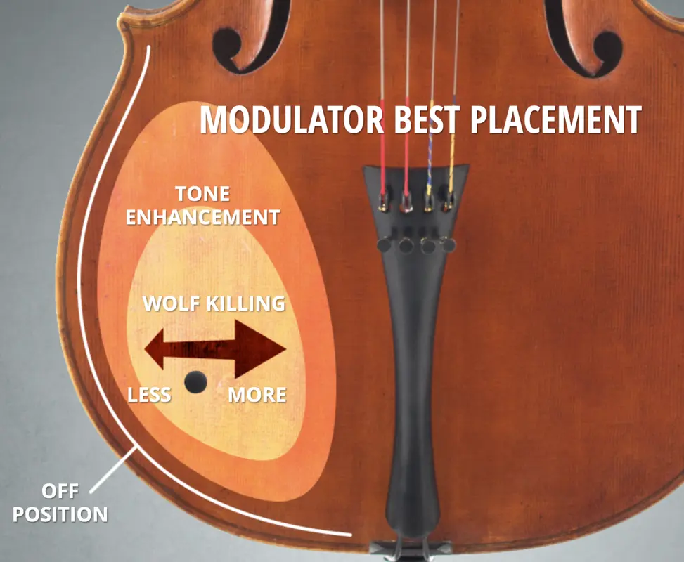 wolf notes violin - What causes wolf notes