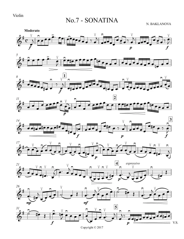 sonatina violin - What does Sonatine mean in music