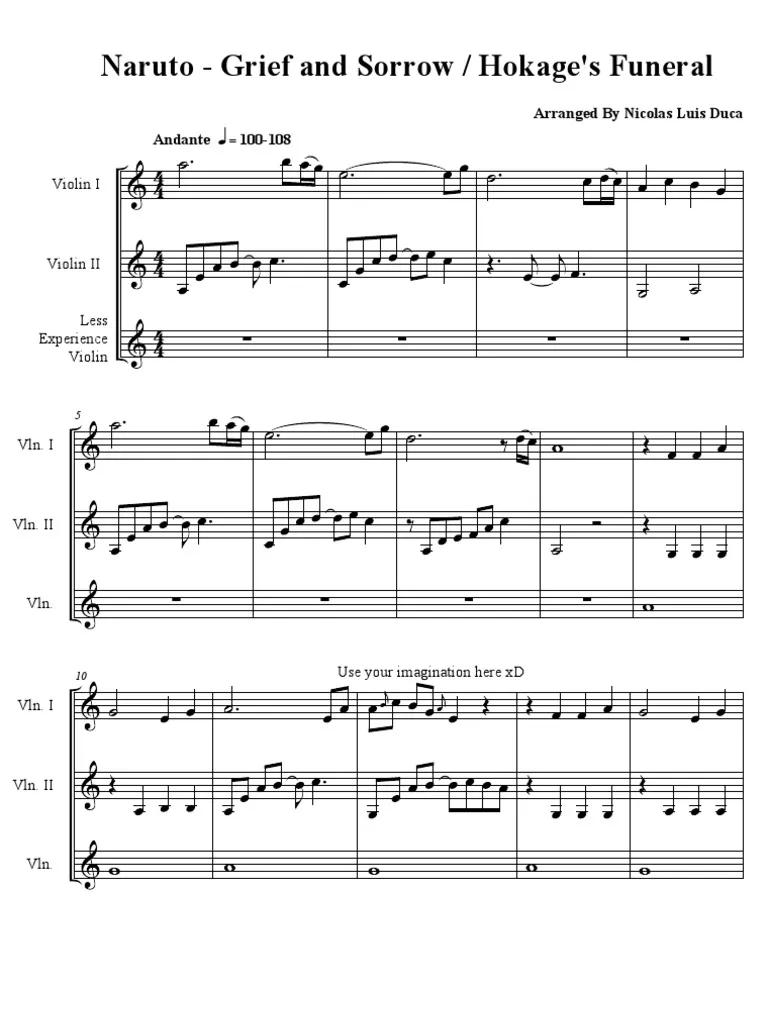 Hokage's Funeral Violin - La música que emociona - What episode is the Third Hokage's funeral hokage's funeral violin - What episode is the Third Hokage's funeral