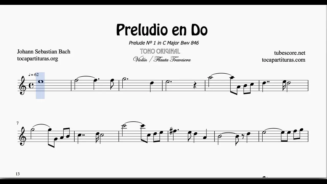 prelude in c major violin - What grade level is Prelude in C Major