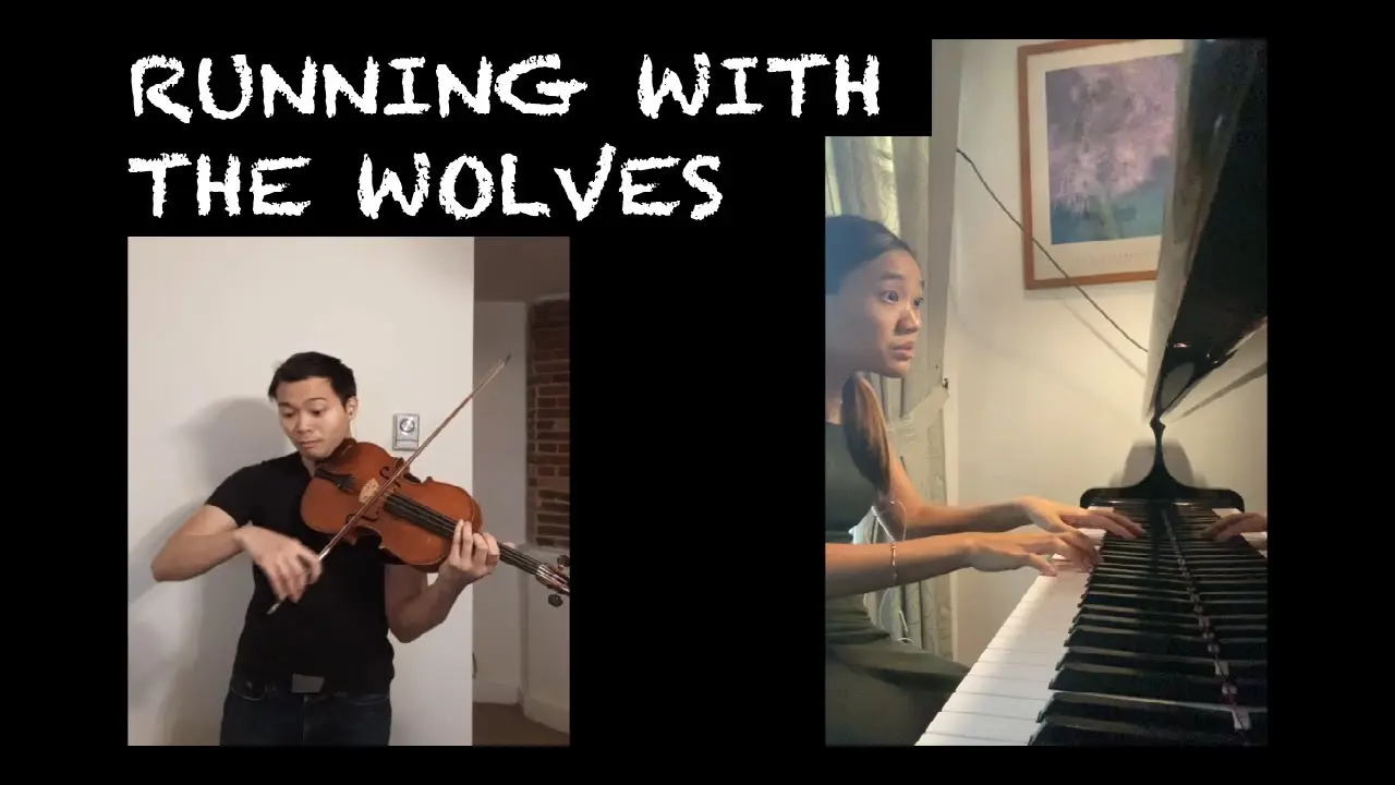 running with the wolves violin - What instruments are in running with the wolves