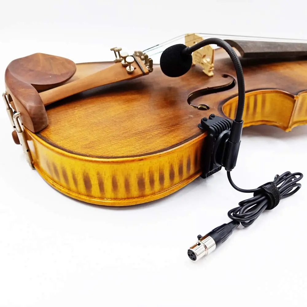 violin mic clip - What is a microphone clip called