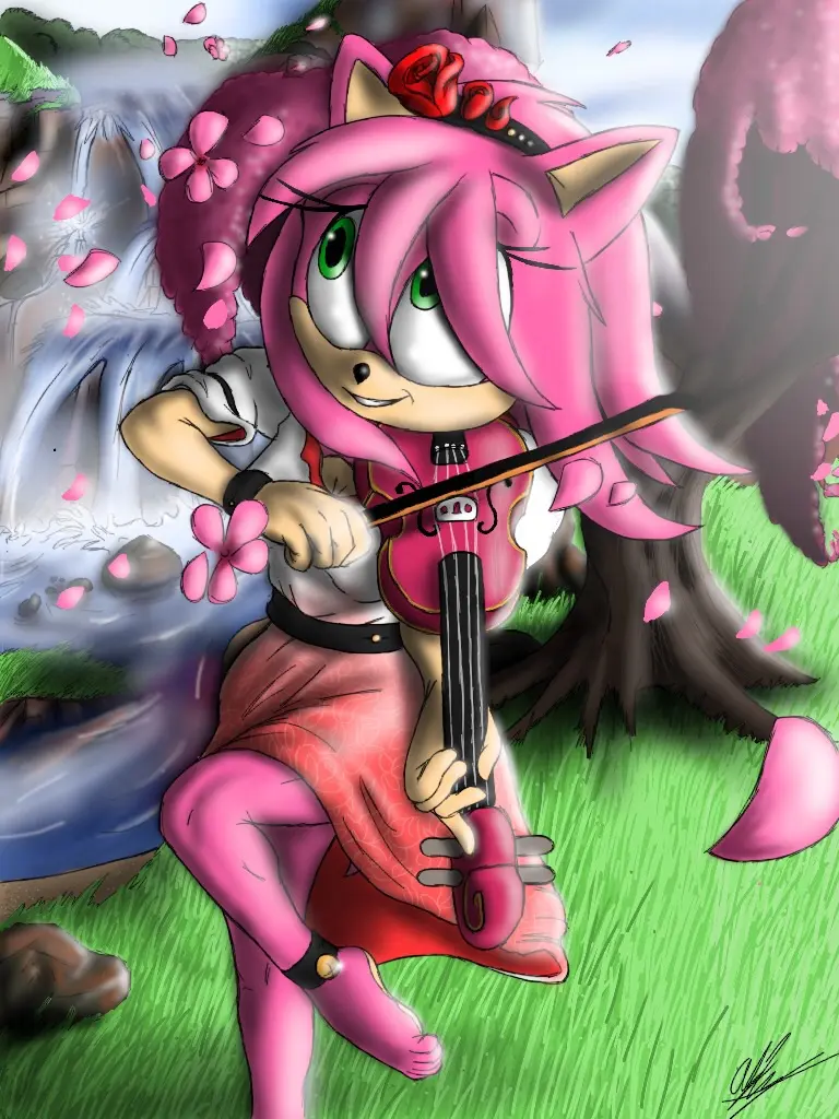 amy rose with violin - What is Amy Rose's real name