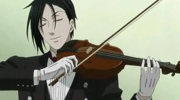 sebastian michaelis violin - What is Sebastian's real form in Black Butler