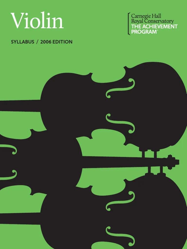 El programa de violin RCM para niños - What is the highest RCM grade violin syllabus kids rcm - What is the highest RCM grade