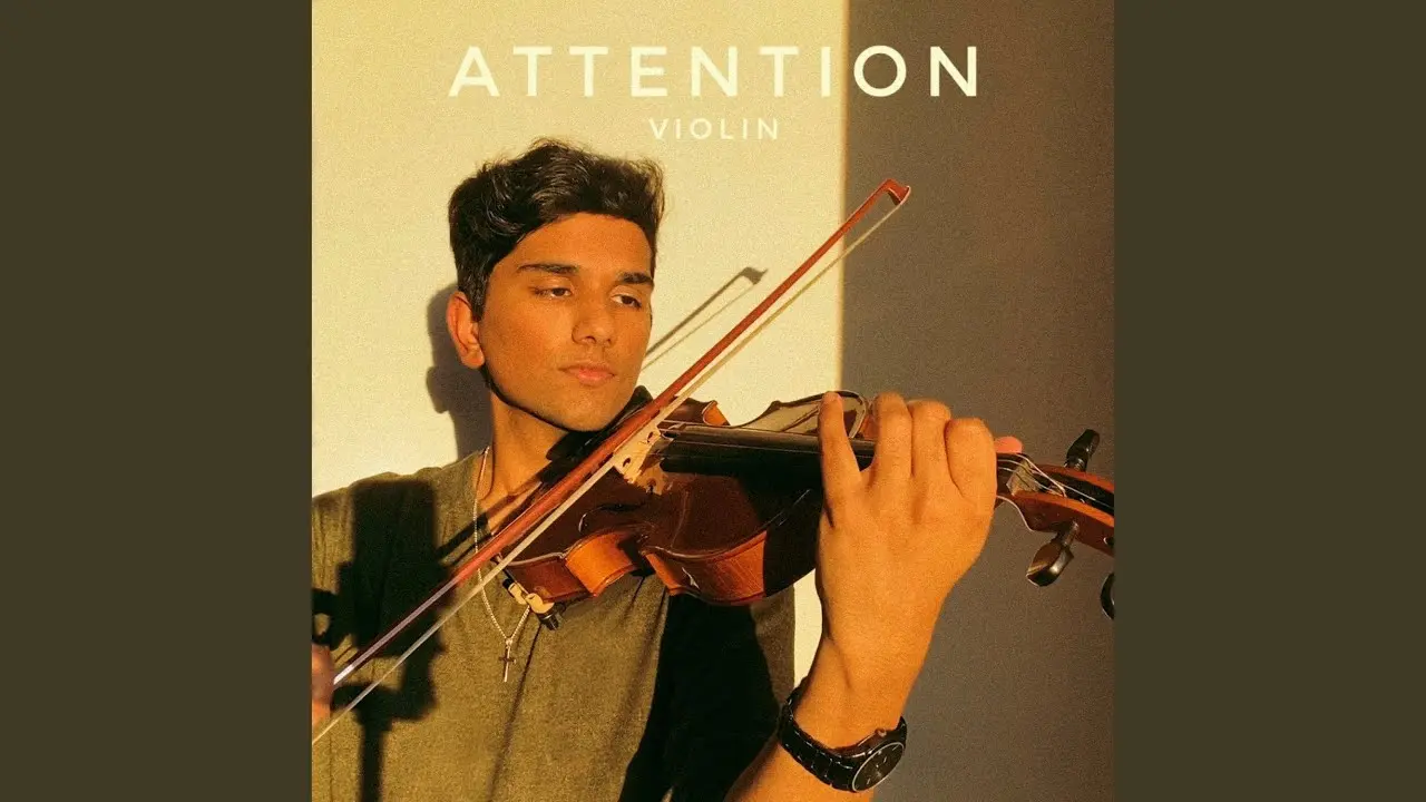 atention en violin - What is the key of Attention