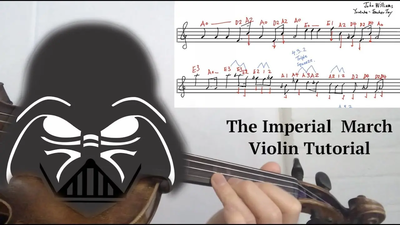 imperial march violin - What is the main instrument in Imperial March