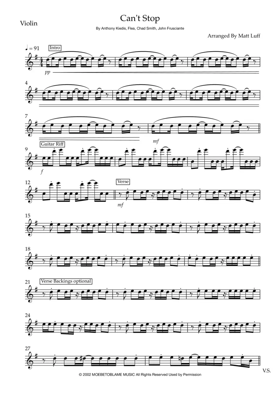 red hot partitura violin - What is the meaning of Red Hot Chili Peppers